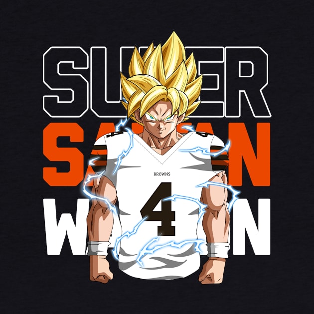 Super Saiyan Deshaun Watson by mbloomstine